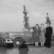 Kenteken: A 40184; Opel Kapitän, foto: H. Kolhorn-Gorzeman