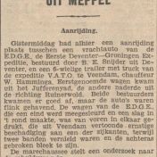 Kenteken: A 22922; Nieuwsblad van het Noorden, 09-10-1936