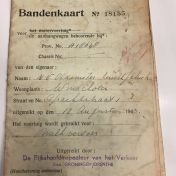 Kenteken: A 18648; Bandenkaart 1940, foto: A. D. den Harotgh