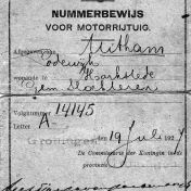 Kenteken: A 14145; foto: C. L. Uitham