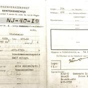 Kenteken: A 31172; Kentekenbewijs NJ-40-19 foto: W. Schuitema