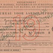 Kenteken: A 11317; Distributiekaart 1942, foto: S. Abels