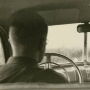 Kenteken: A 12129; Ford Mercury,  Leo Kappinga achter het stuur 1953