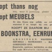Kenteken: A 8532; Advertentie Nieuwsblad van het Noorden, 15-06-1940, foto: H. E. Boonstra