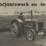 Kenteken: A 25152; Fordson tractor, foto: "Het Noorden in Woord en Beeld" 24-03-1939