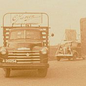 Kenteken: A 20254; Chevrolet ca. 1950, foto: Still uit GAVA-film AV14882