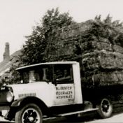 Kenteken: A 8854; Stewart vrachtwagen, foto: collectie Veenkoloniaal Museum (Bo 125)
