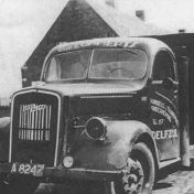 Kenteken: A 8247; Opel Blitz met gasgenerator, foto: R. Heersema