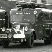 Kenteken: A 38496; Chevrolet met nieuw kenteken NF-85-54, uitsnede foto W. Schuitema