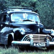 Kenteken: A 47433; Oldsmobile, uitsnede foto: A. Duursma