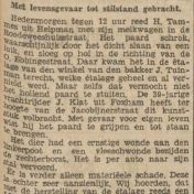 Kenteken: A 15356; Nieuwsblad van het Noorden, foto: H. E. Boonstra