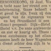 Kenteken: A 8376; Leeuwarder Nieuwsblad 14-06-1926