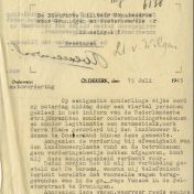 Kenteken: A 33285; Correspondentie over de Terraplane uit het archief van het Militair Gezag, Provinciale Militaire Commissaris, 15-07-1945 (63-167)