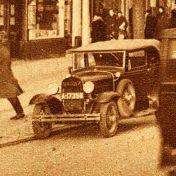 Kenteken: A 17358; Ford,  uitsnede foto: archief W. Mollema
