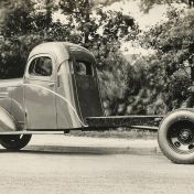 Kenteken: A 6468; Chevrolet, Veendam, Molenstreek, 01-06-1939, foto: collectie Veenkoloniaal Museum (VM 3-1 Ve Wb 39)