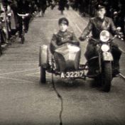 Kenteken: A 32217; Harley-Davidson, foto: Still uit GAVA-film AV0677
