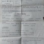 Kenteken: A 38934; Waardebewijs DKW, 1947, foto: N. Stormer