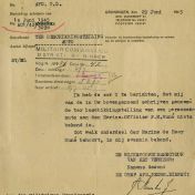 Kenteken: A 15855; Correspondentie over de Ford uit het archief van het Militair Gezag, Provinciale Militaire Commissaris, 29-06-1945 (63-167)