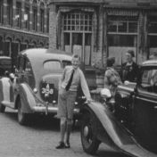 Kenteken: A 3158; Hudson Terraplane, foto: Still uit GAVA-film AV5120, ca. 1937