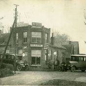 Kenteken: A 8552; Kantens, Pastorieweg, ca. 1926, foto: Historische Kring Noordelijk Hunsingo, collectie G. de Boer (gdb-114)