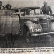Kenteken: A 1745; Opel Olympia, foto: advertentie marktplaats