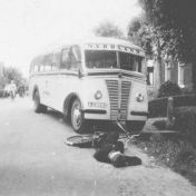 Kenteken: A 29680; Reconstructie ongeluk, foto: H. Zeeman