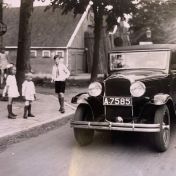Kenteken: A 7585; Opel ca. 1931, foto: H. G. Steenbeek