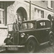Kenteken: A 26581; Austin Seven, Dinant, België, 1937.
