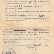 Kenteken: A 9761; Wegenbelastingkaart motorfiets 1933, foto: P. Faber
