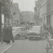 Kenteken: A 8402; Skoda in aanrijding met Vauxhall A-24195,  foto: archief Kantongerecht  Winschoten (154-8_58)