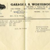 Kenteken: A 24188; Rekening Ford 1948, foto: P. R. P. de Vries