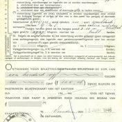 Kenteken: A 7113; Belastingkaart 1946 <a href='1865-2425' target='_blank'>1865-2425</a>