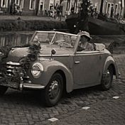 Kenteken: A 30498; Skoda,  foto: Still uit GAVA-film AV14861 ca. 1950
