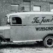Kenteken: A 14333; Bestelwagen, uitsnede foto Website Conam