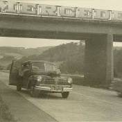 Kenteken: A 12129; Ford Mercury 1953, Autobahn bij Kassel