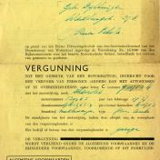 Kenteken: A 11753; Vergunning personenvervoer 29 juni 1944, foto: H.J. Dijkhuizen