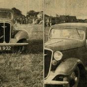 Kenteken: A 932; Hanomag, uitsnede foto: "Het Noorden in Woord en Beeld"