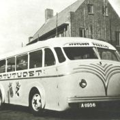 Kenteken: A 11956; Ford bij Groenewold's Carrosseriefabriek aan de Molendijk Hoogezand, foto: J. Harmsen