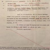 Kenteken: A 14337; Verzekeringspolis 1938, foto: O. van Biessum