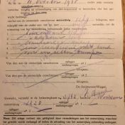 Kenteken: A 41416; Relaas van weging, 11-10-1948, foto: A. D. den Hartogh