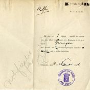 Kenteken: A 8017; Bijlage bij de registers van afgifte van nummerbewijzen (800-6159)
