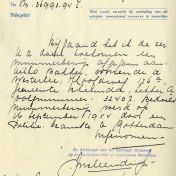 Kenteken: A 32407; Bijlage bij de registers van afgifte van nummerbewijzen (800-6159)