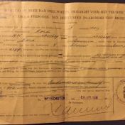 Kenteken: A 16019; Belastingkaart 1938, foto: A. D. den Hartogh