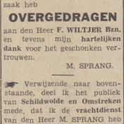 Kenteken: A 20467; Advertentie Nieuwsblad van het Noorden, 26-01-1938
