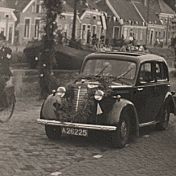 Kenteken: A 26225; Vauxhall, foto: Still uit GAVA-film AV14861 ca. 1950