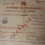 Kenteken: A 17034; Tijdelijke Rijvergunning; Fotograaf: R. Mulder