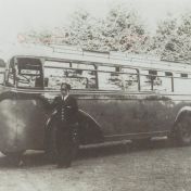 Kenteken: A 35172; Kromhout, chauffeur M. Kloosterman, foto: J. Harmsen
