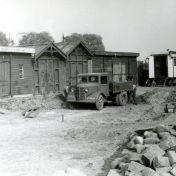 Kenteken: A 36311; Bedford, voorbereiding VAM ca. 1950 foto: archief Dienst Openbare Werken (1485)
