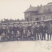 Kenteken: A 6760; Stadsparkpaviljoen Groningen ca. 1930, foto: familie Biewenga