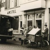 Kenteken: A 6236; Bode Kajuiter aan het Lopende Diep, foto: H. E. Boonstra